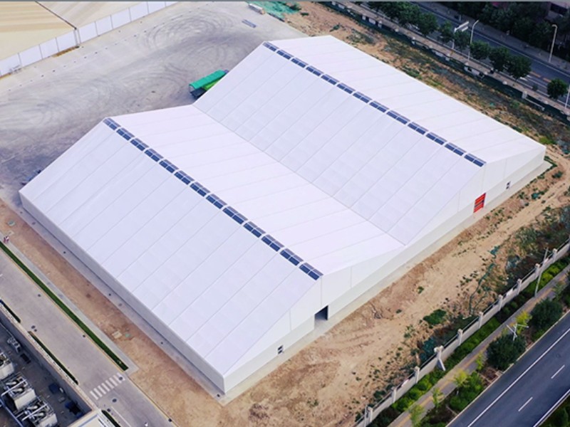 Lanzhou Kangshifu Warehouse Canopy Project